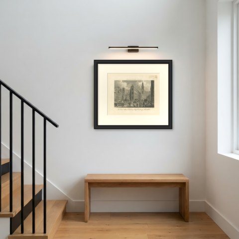 The Bank, Bank Buildings, Royal Exchange and Cornhill, 1804, shown framed in a room