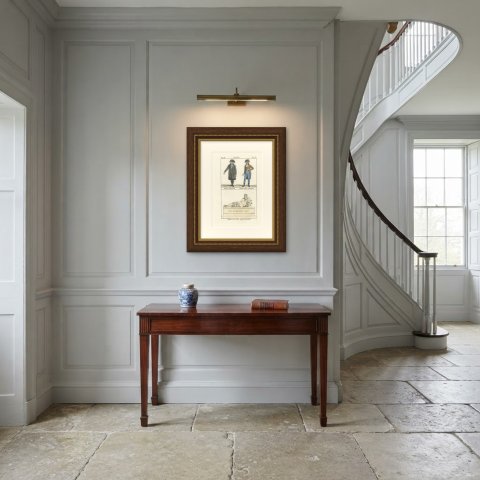 Deputy of the Estates, Member of the Convention and Statue of Chabot, 1842, shown framed in a room
