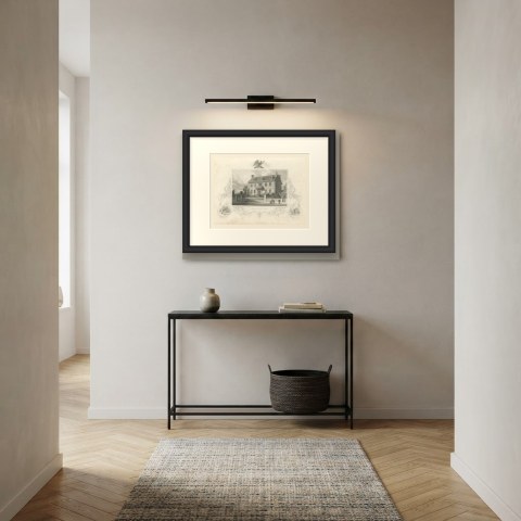 Hancock House, Boston, Massachusetts, Bladensburgh 1814 Vignette, circa 1850, shown framed in a room