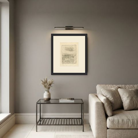 Plan of a Desert Cemetery and the Site of Sinai Monastery, 1776, shown framed in a room