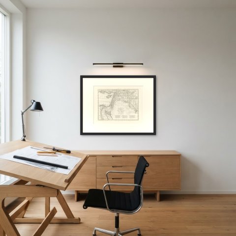 The Ancient Near East from Egypt to Babylon, d'Anville L'Orient, 1818, shown framed in a room