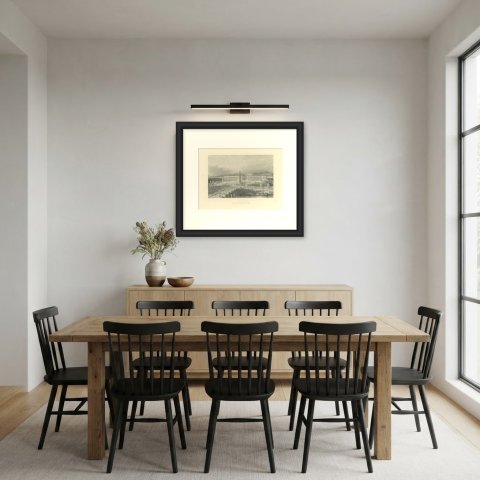Place de la Concorde, Paris, Antique Steel Engraving after T. Allom, circa 1845, shown framed in a room