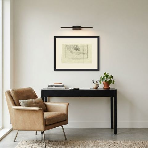 Antique Plan of Loheia and Its Surroundings, Niebuhr, 1776, shown framed in a room