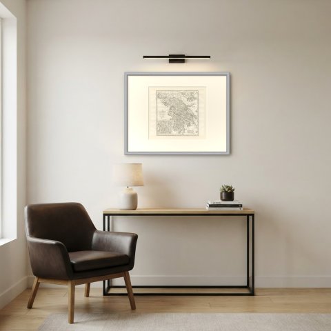 Ancient Greece with an Illyria and Macedonia Inset, d'Anville, 1818, shown framed in a room
